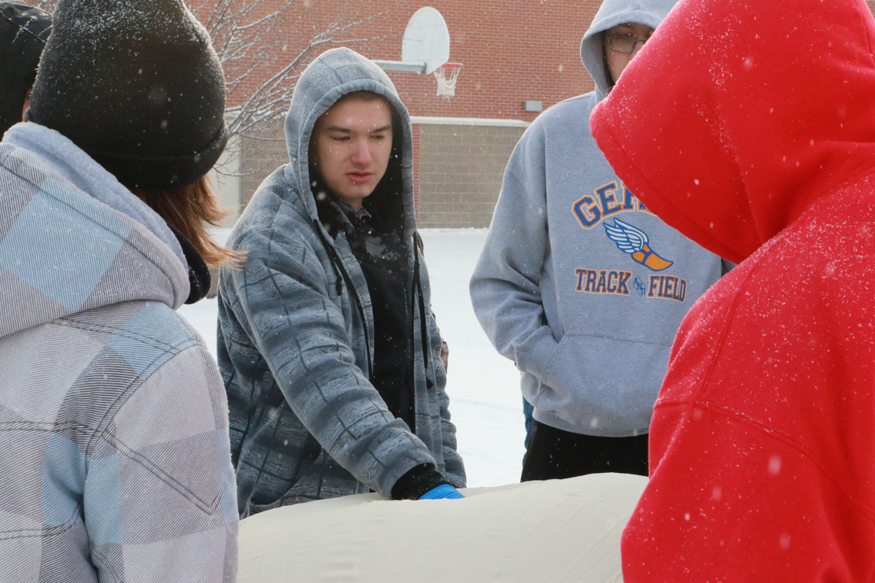 PHOTOS: Weather balloon launch at Lincoln Elementary